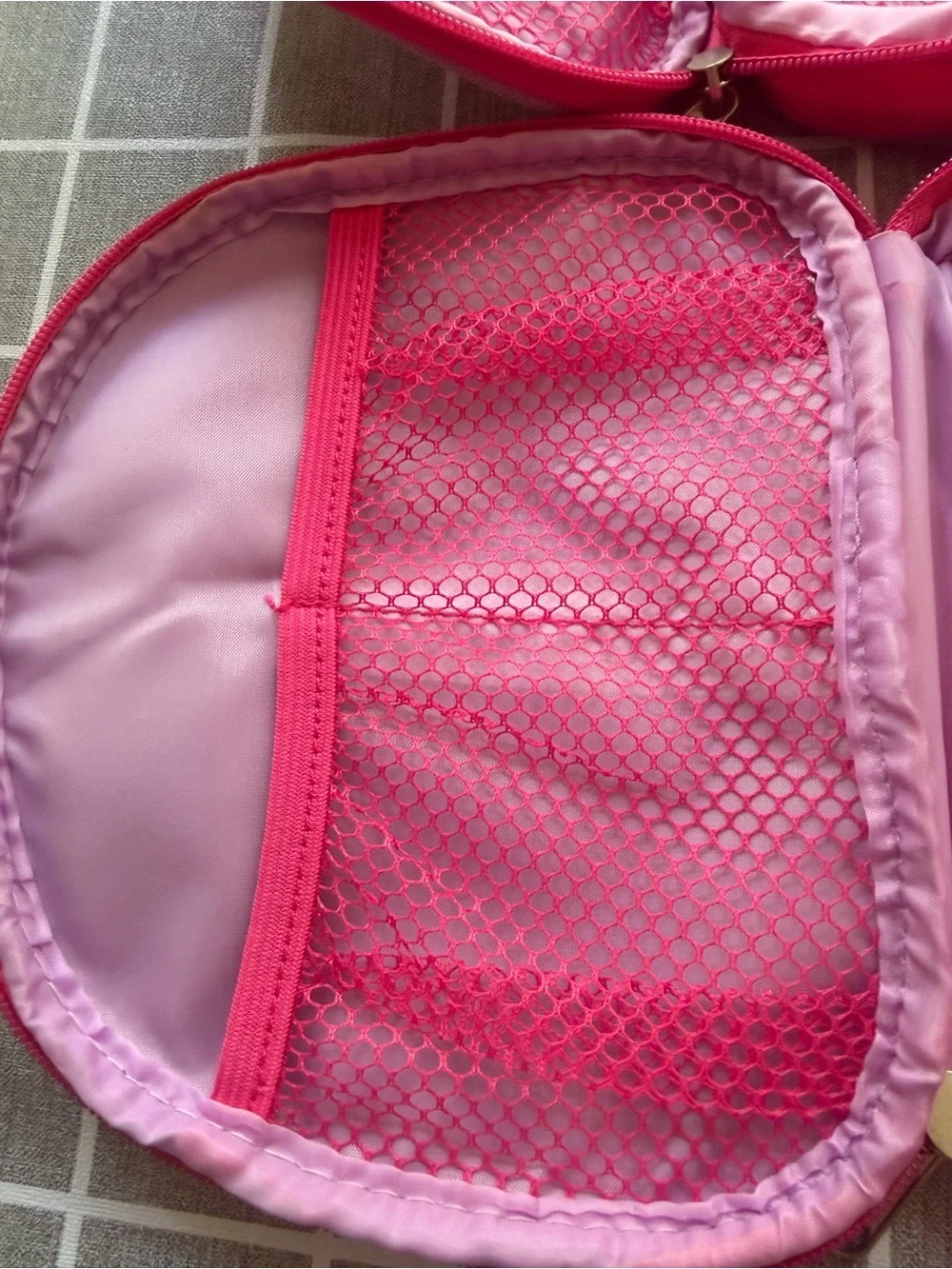 Girls Pink & Purple TAKE-A-LONG Travel Bags SET of 2